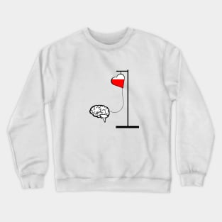 Brain and love Crewneck Sweatshirt